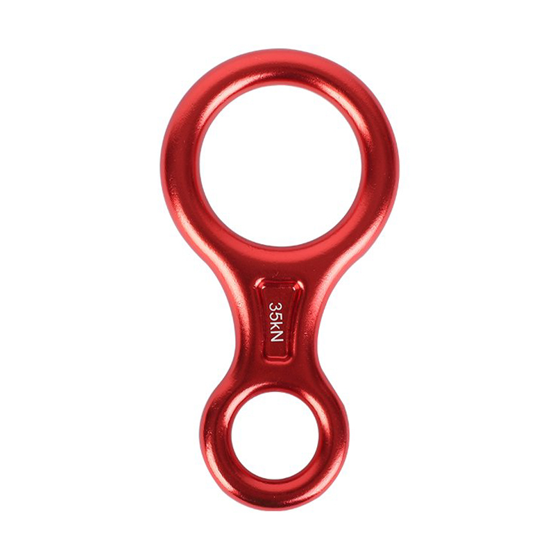 HT-XJ-01 Descender Panjat Cincin Aluminium 8 Bentuk