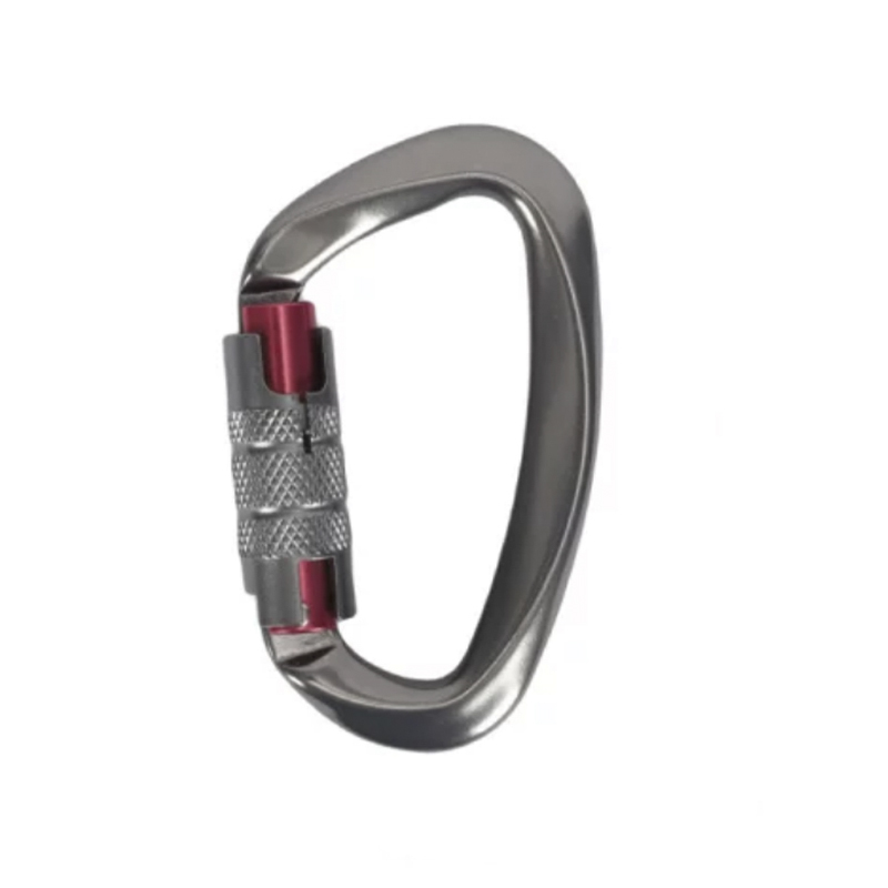 Carabiner Aluminium HT-G-0004 Dengan Sistem Kunci Gerbang Manual